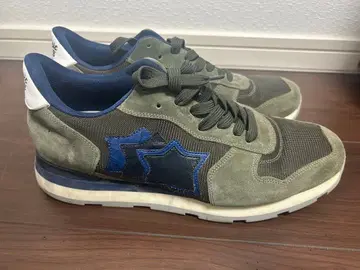 아틀란틱 스타즈 스니커즈 그레이/네이비