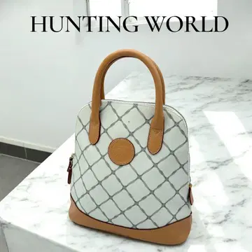 HUNTING WORLD 헌팅월드 토트백 PVC 로고