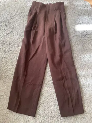 FRAY I.D 브라운 팬츠 사이즈 0