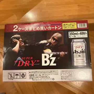 아사히 맥주 B'z 콜라보 외부 박스