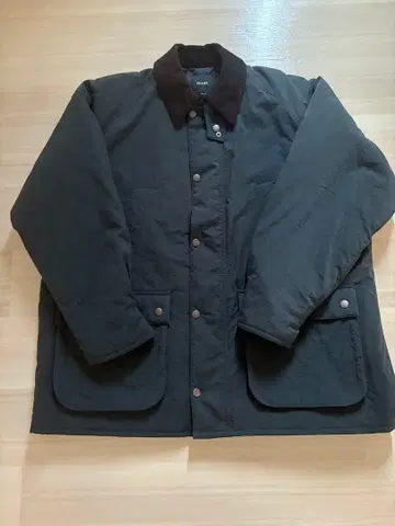 BEAMS 블랙 패딩 자켓 XL