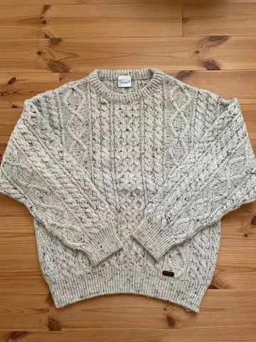 Schiesser 시사 독일 니트 케이블 울 캐시미어 레어