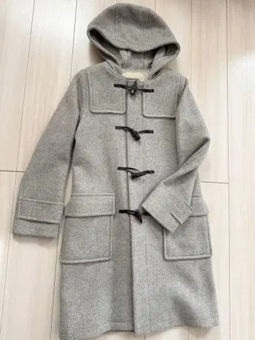Jewel Changes 그레이 더플 코트 38