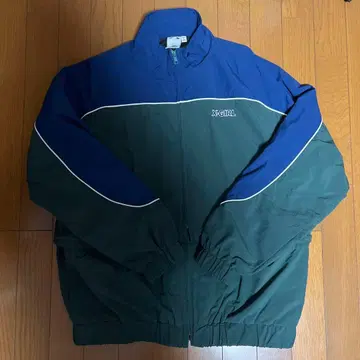 X-GIRL 나일론 자켓 그린