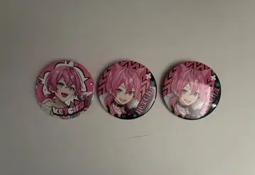 앰프턱 컬러즈 케차군 캔뱃지