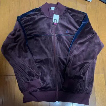 X-girl VELOUR TRACK JACKET