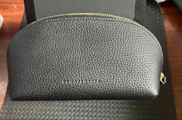 BONAVENTURA 화장품 파우치 슈링크 가죽 스몰