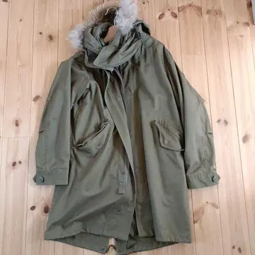 JOURNAL STANDARD 후드 부착 모즈 코트