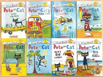 피트 더 캣 Pete the Cat 그림책 8권 세트 영어 교육
