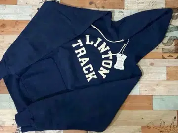 [ XL ] 미사용품 웨어하우스 484 LINTON 후드티 NAVY