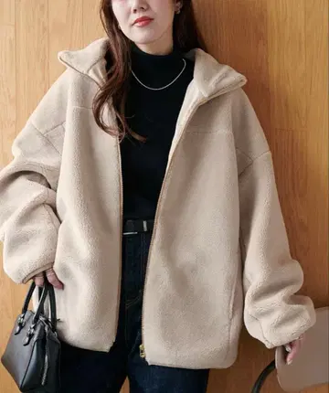 디스코트 이번 시즌 모델 깔끔한 보아 스탠드 블루종 라이트 베이지