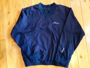 타이틀리스트 Titleist 네이비 V넥 트레이닝복