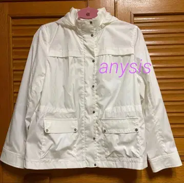새상품급! anysis 애니시스 마운틴 후드티 화이트