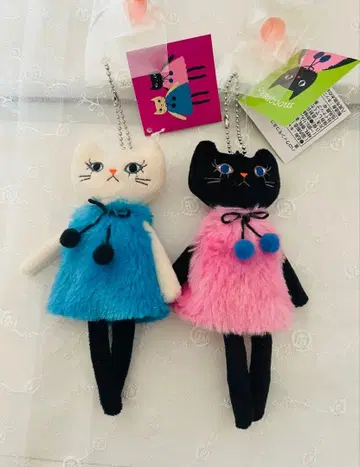 칼디 흐물흐물 고양이 블랙과 베이지