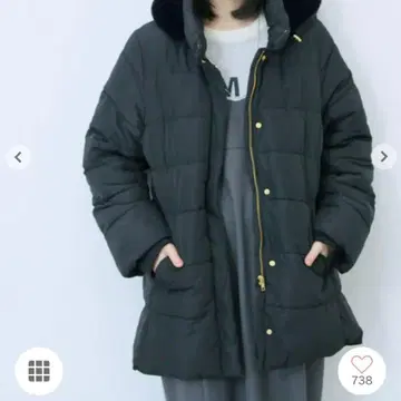 SamansaMos2blue 다운 자켓