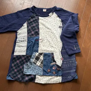 D STORE'S 패치워크 트레이닝복 네이비