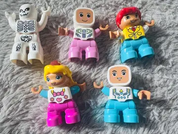 레고 피그 5체 세트 LEGO 듀플로 호환