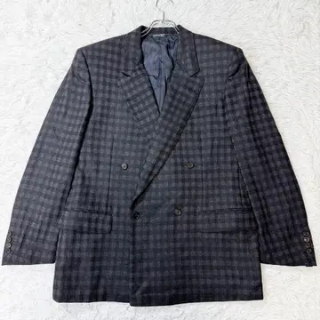 [ 이탈리아제 ] LARUSMIANI 더블 브레스트 자켓 캐시미어 체크