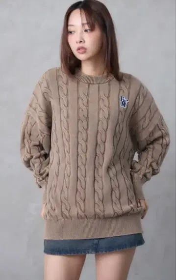 [ 새상품급 ] ENVYM 케이블 니트