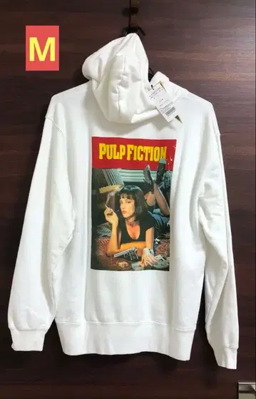 미사용 택 포함 영화 펄프 픽션 후드티 M PULP FICTION