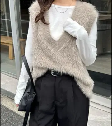 andme V넥 니트 베스트