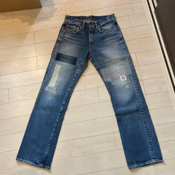 BLUEBLUE 패치워크 스트레이트 31