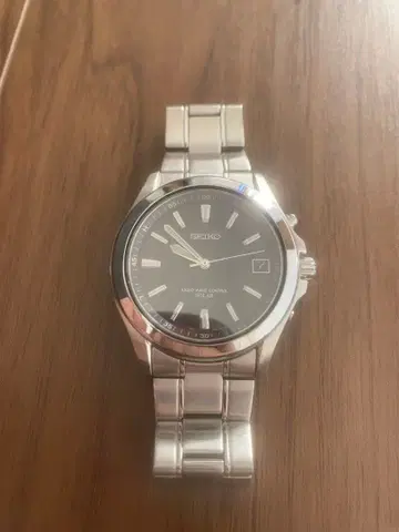 SEIKO 솔라 전파 솔라 SBTM017 정크 손목시계