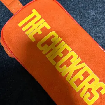 THE CHECKERS 오렌지 핸들백