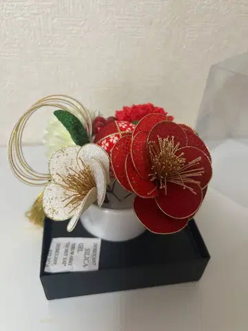 일본풍 꽃 장식 머리 장식 어레인지먼트