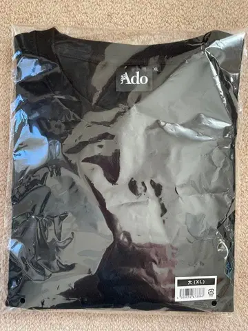 [ 미개봉 ] Ado 2025 돔 투어 요다카 T셔츠 블랙 XL
