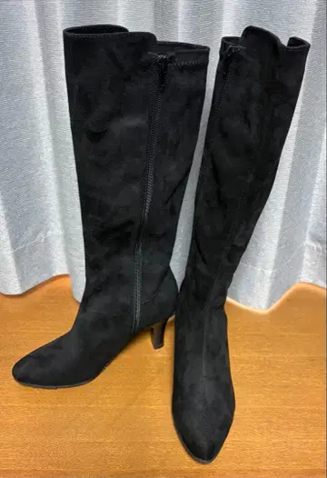 미사용 Fin 핀 스웨이드 부츠