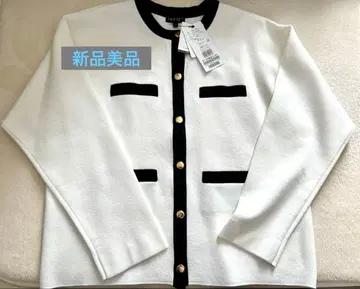 새상품 INDIVI 긴팔 니트 가디건 13호