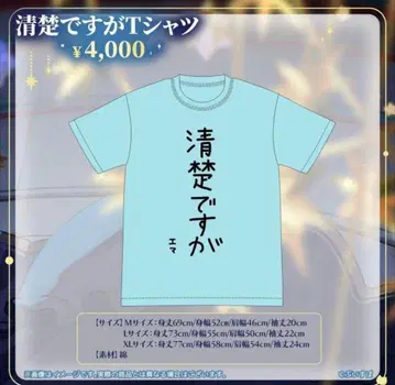 브이스포 아이자와 에마 T셔츠 L 사이즈