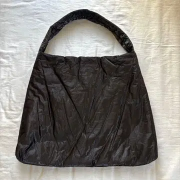 ACOC 브라운 퍼프 토트백