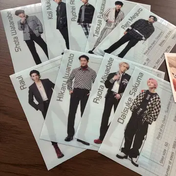 SnowMan 폴라로이드풍 미니 사진 프로필풍 굿즈