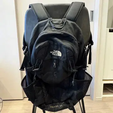 [흠집 있음] THE NORTH FACE TELLUS 25 블랙 백팩