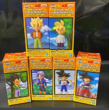드래곤볼 Z 월드 컬렉션 EXTRA COSTUME 전 6종 컴프 미개봉