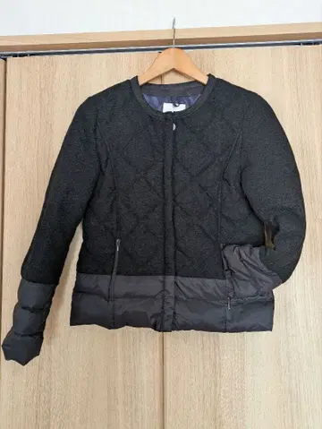 ANTGAUGE 퀼팅 자켓 블랙