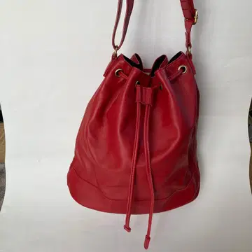 가죽 복조리 숄더백