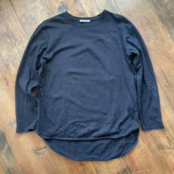 theory luxe 긴팔 블랙 롱T