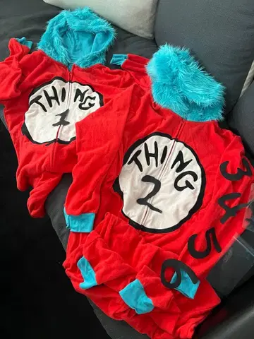 닥터 수스 싱1&싱2/3/4 코스튬 인형옷