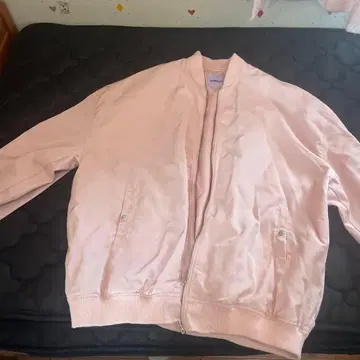 PUNYUS 핑크 MA-1 자켓