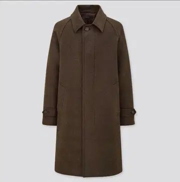 유니클로 싱글 브레스티드 코트 (남녀 공용)