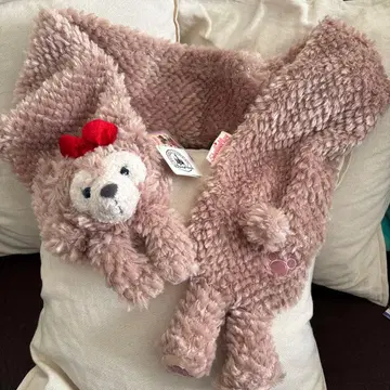 [ 미사용 새상품 ] 홍콩 디즈니 셰리 메이 머플러