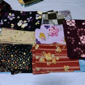 워셔블 기모노 7장 리메이크 재료 빈티지 원단 착용 가능