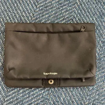 topologie flat sacoche Small Dry black