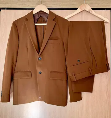 EDIFICE 에디피스 셋업 수트 남성용 수트 카멜