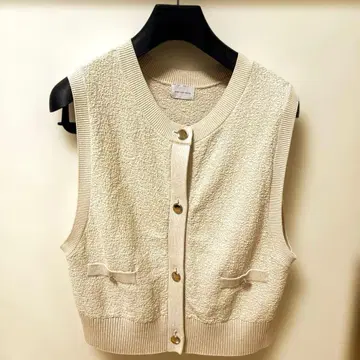 그린 레이블 릴랙싱 트위드 베스트