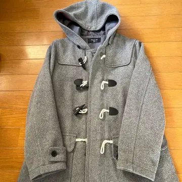 COMME CA ISM 그레이 더플 코트 키즈 150A