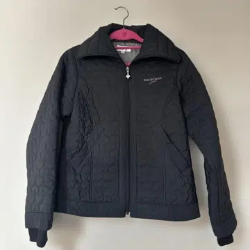 마리끌레르 스포츠 블랙 점퍼 자켓 아우터 L 골프